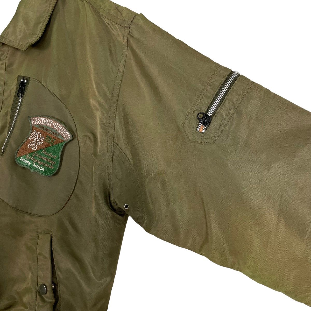 Buzz Rickson's × Japanese Brand 💥EAST BOY MA1 SPORT INCORPORATED RIOT BOMBER JACKET Size US M / EU 48-50 / 2 - 9 Thumbnail