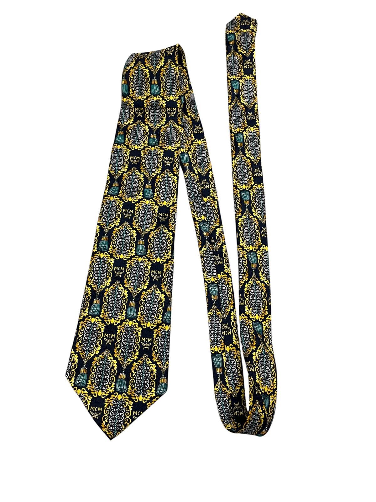 MCM Vintage 80s mcm monogram zucca tie Size ONE SIZE - 2 Thumbnail
