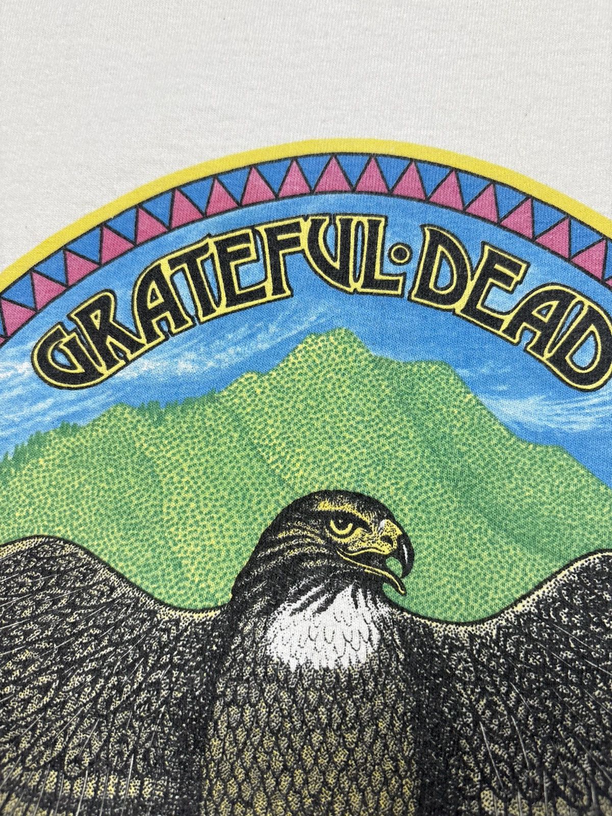 Band Tees Vintage 1984 Grateful Dead Eagle David Lundquist 90s T-Shirt Size US XL / EU 56 / 4 - 12 Thumbnail