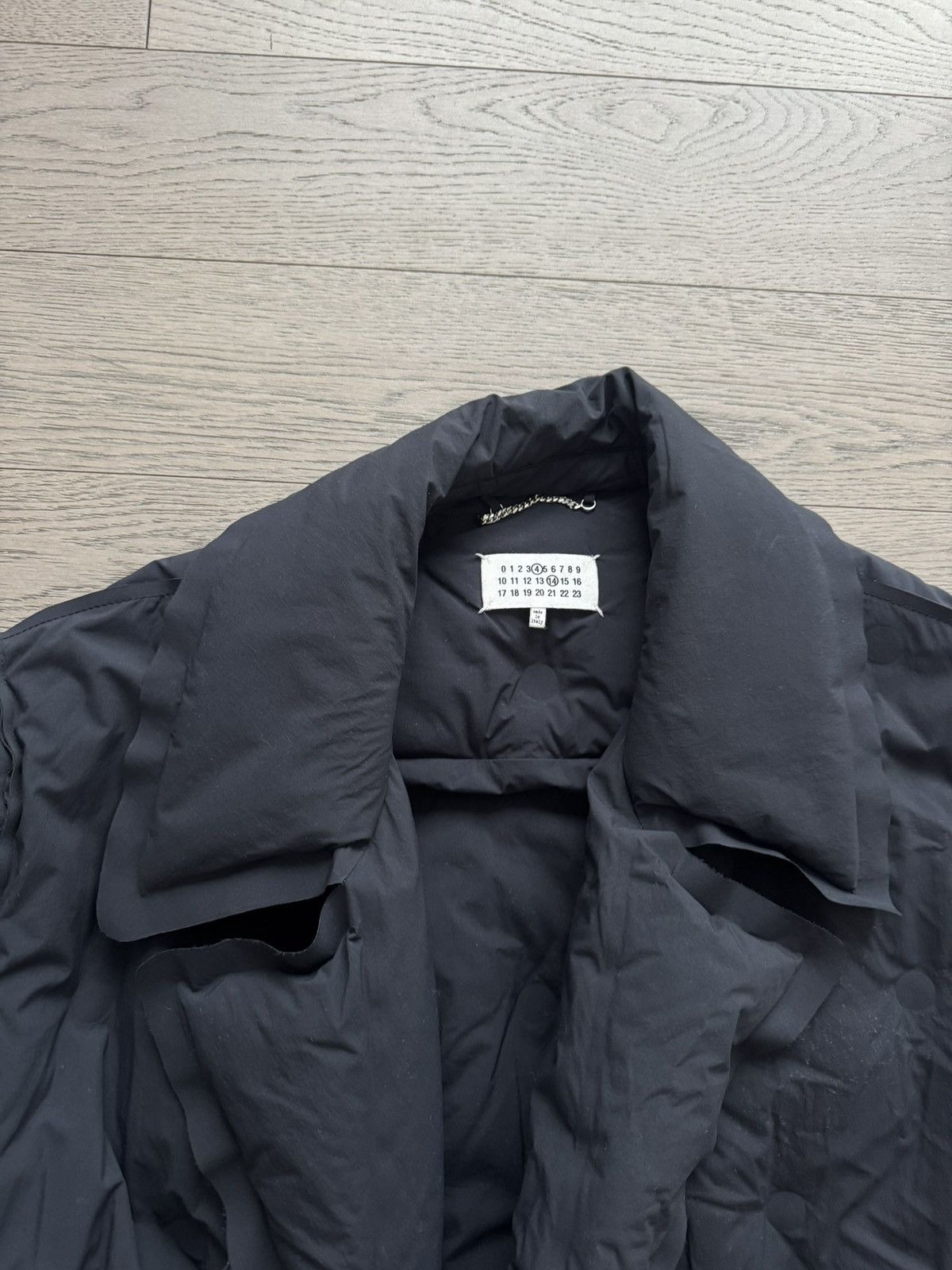 Maison Margiela Maison Margiela Padded Double-breasted Coat M blue Size US M / EU 48-50 / 2 - 2 Thumbnail