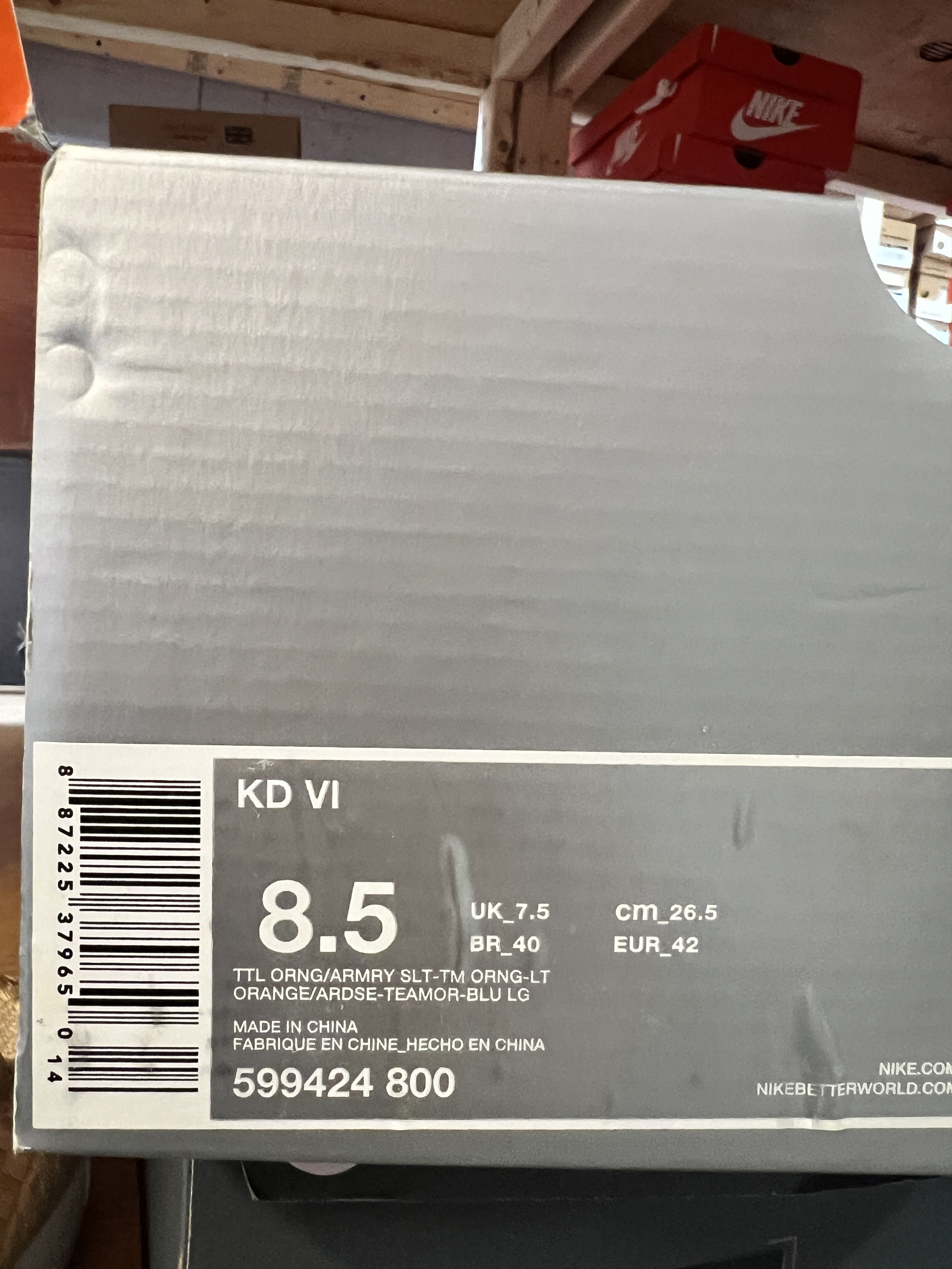 Nike Nike KD VI NYC 66 Size US 8.5 / EU 41-42 - 8 Thumbnail