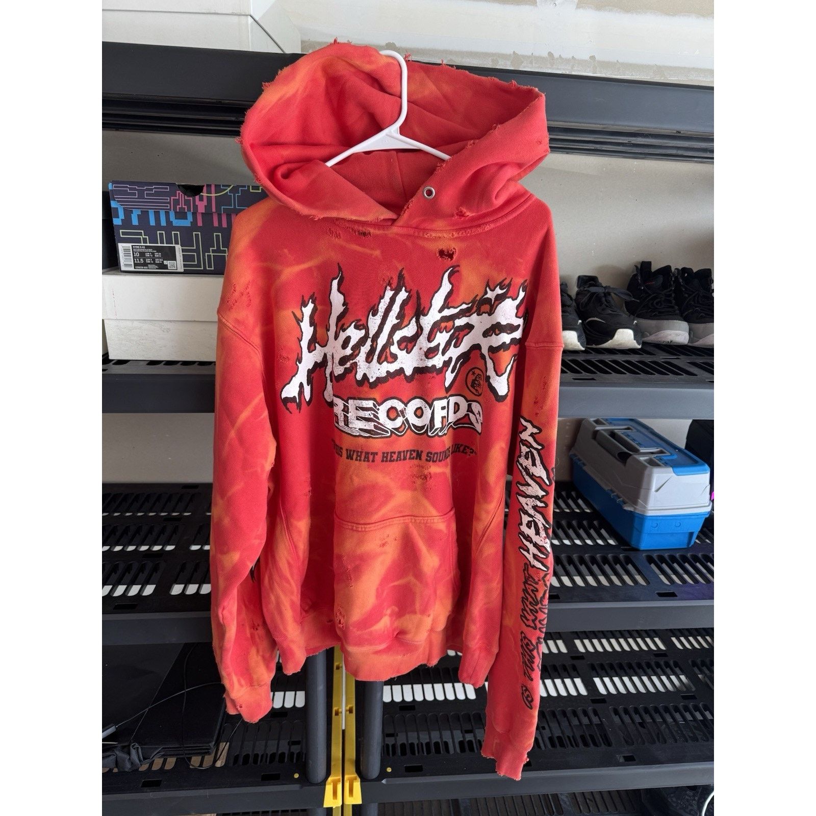 HELLSTAR Hellstar Sweatshirt Future Flame Hoodie Size Large | Grailed