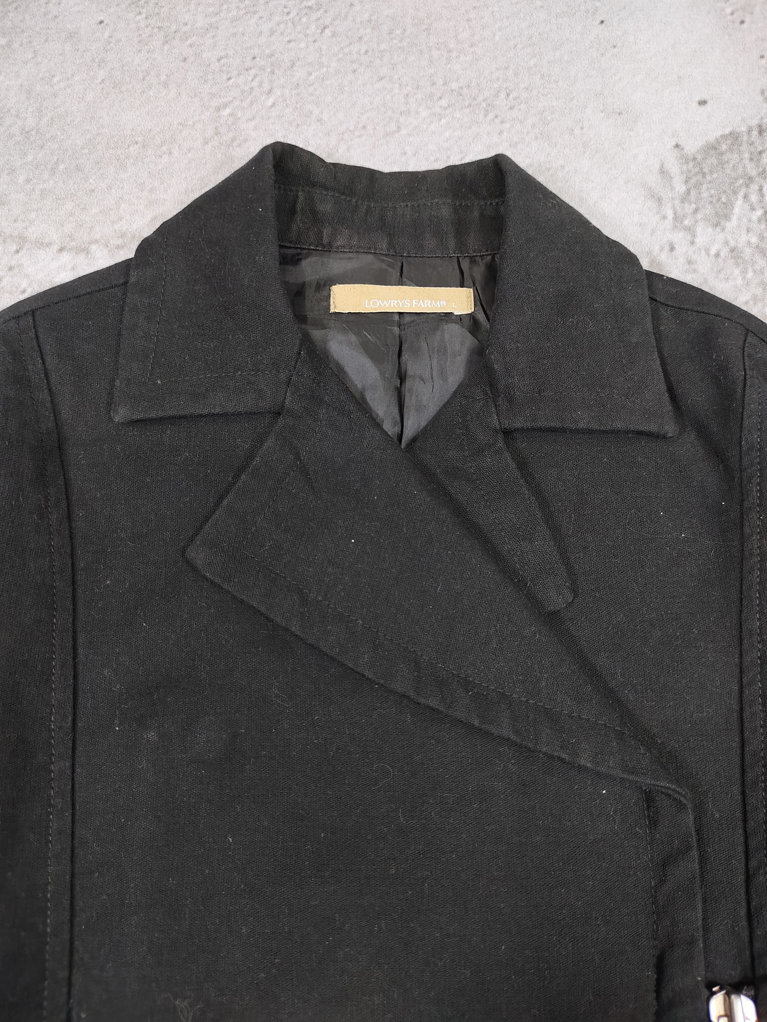 LOWRYS FARM Lowrys Farm🇯🇵 Seditionaries Punk Asymmetric Zip Jacket Size L / US 10 / IT 46 - 9 Thumbnail