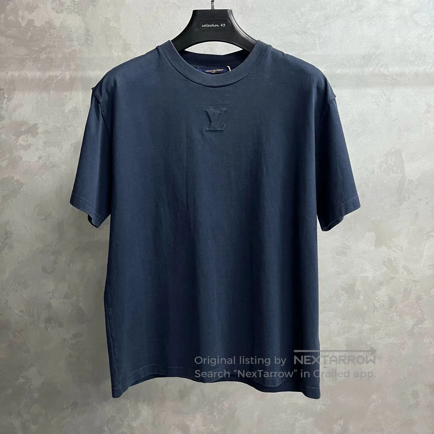 Louis Vuitton Louis Vuitton Blue Embroidered Logo T. Size US L / EU 52-54 / 3 - 1 Thumbnail