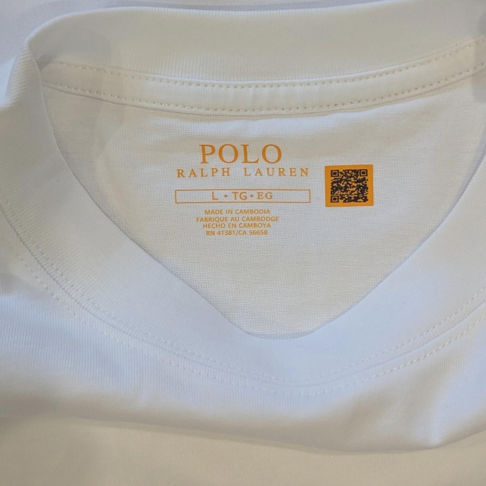 Polo Ralph Lauren Polo Ralph Lauren Men’s Crewneck T-Shirt White L NWT Size US L / EU 52-54 / 3 - 4 Thumbnail