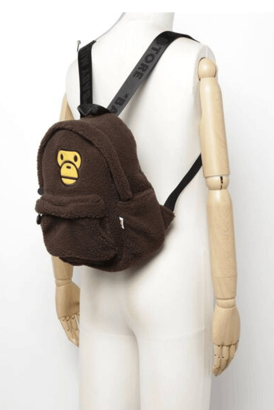 Bape BAPE Baby Milo Mini Fur Backpack Plush A Bathing Ape