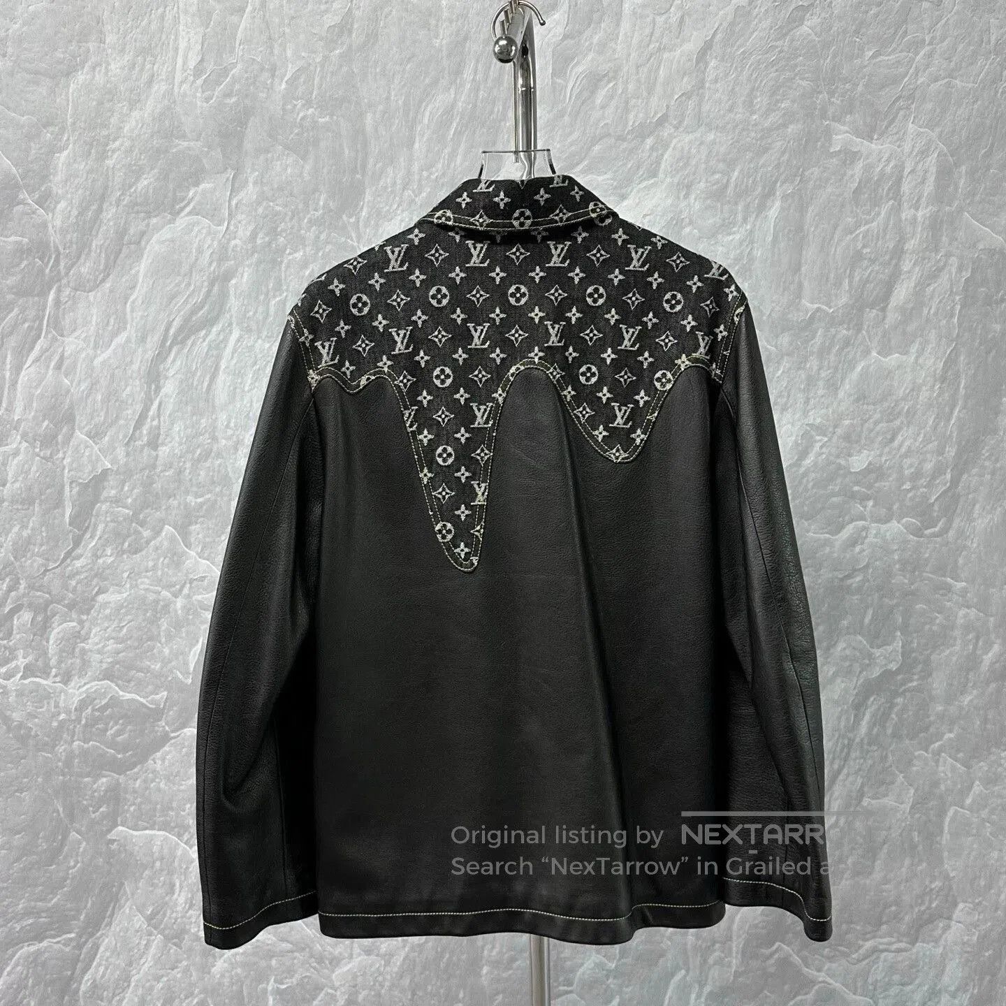 Louis Vuitton louis vuitton nigo leather jacket black. Size US L / EU 52-54 / 3 - 4 Thumbnail