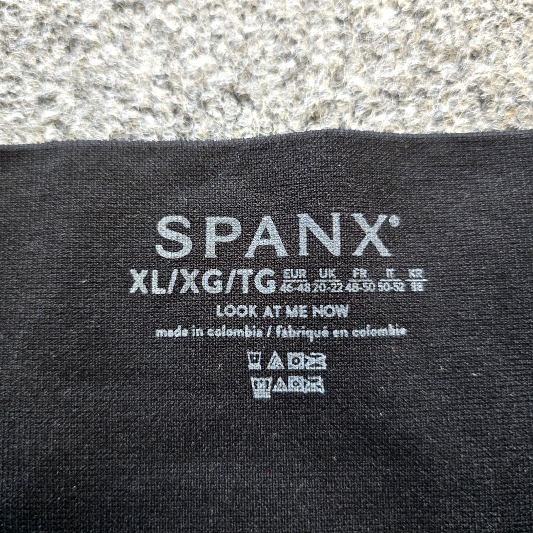Spanx Spanx Leggings Womens XL Black Look At Me Now Stretch Shaping Yoga Comfort Activewear Athleisure Size 40" / US 18 - 3 Thumbnail