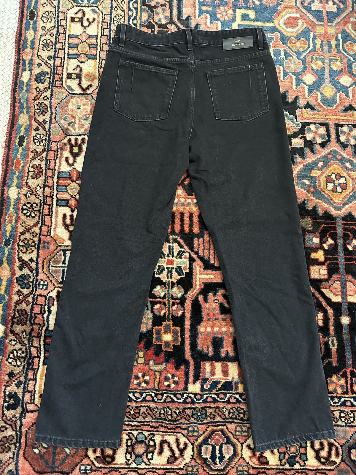Won Hundred Won Hundred - Black Jeans - 31x32 Size US 31 - 2 Thumbnail