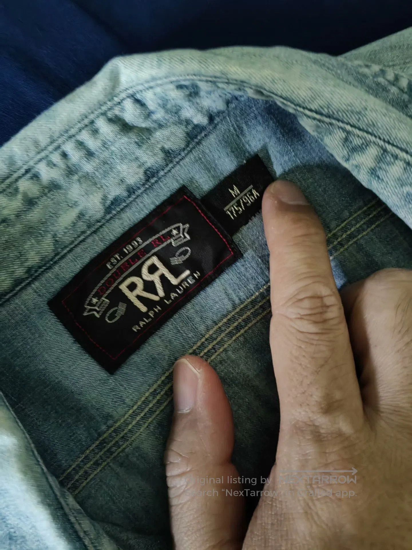 RRL Ralph Lauren RRL Double RL Vintage Washed Shirt. Size US M / EU 48-50 / 2 - 4 Thumbnail