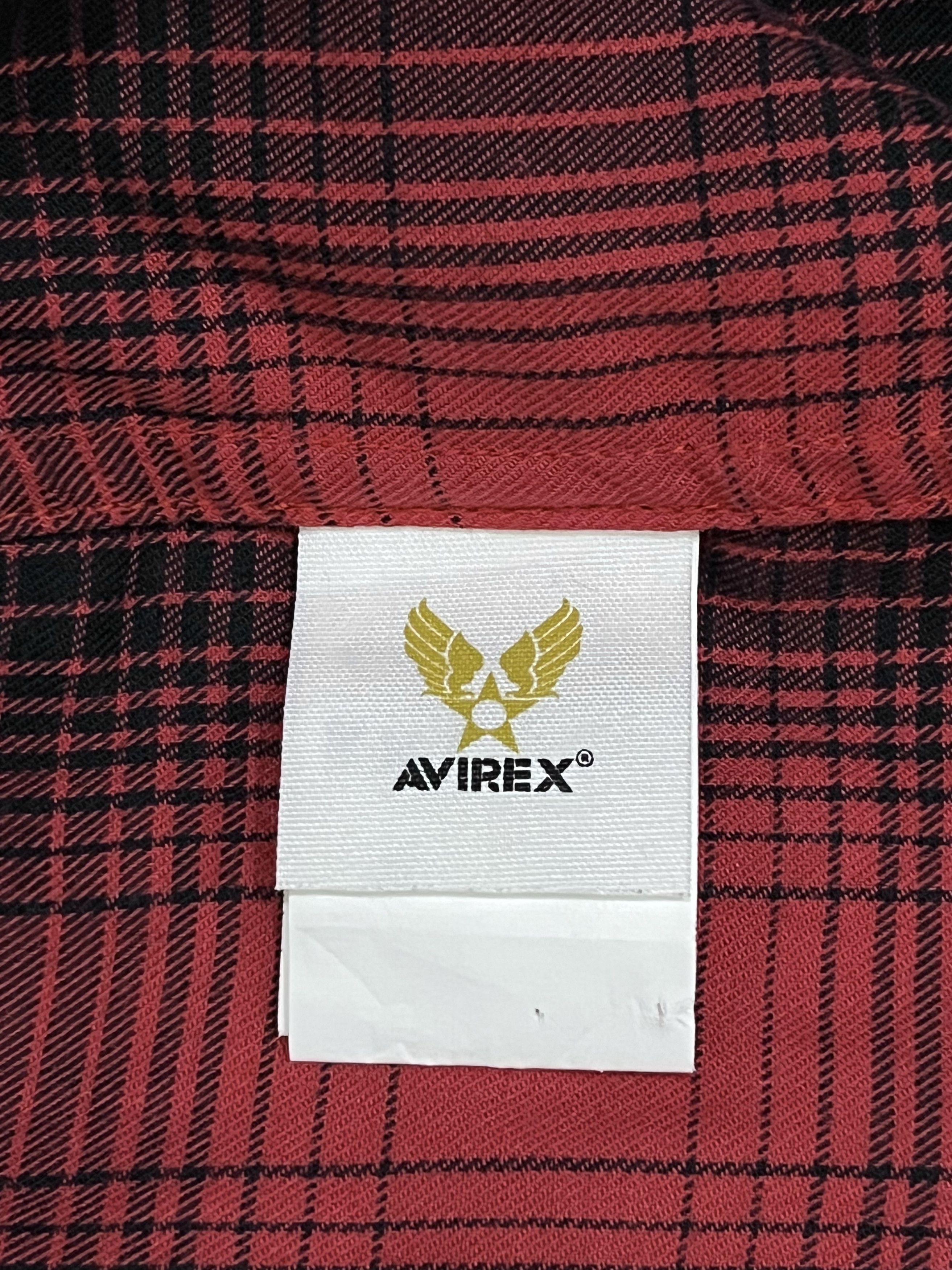 Avirex AVIREX SKYKINGS Big Embroidery Shadow Plaid Thin Cotton Size US M / EU 48-50 / 2 - 12 Thumbnail