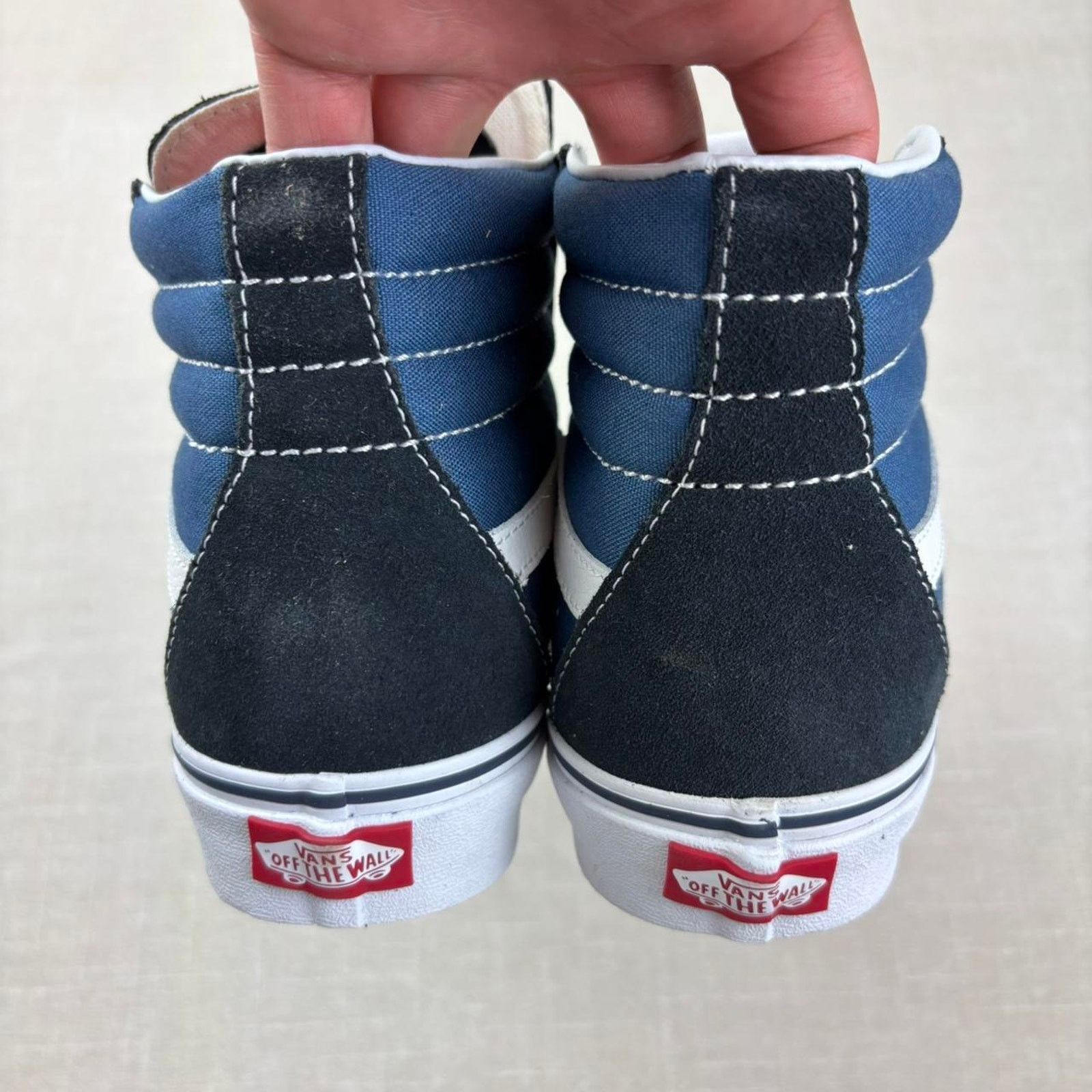 Vans 🧢 Vans Sk8 Hi “Navy Blue” 8.5W Size US 8.5 / IT 38.5 - 6 Thumbnail