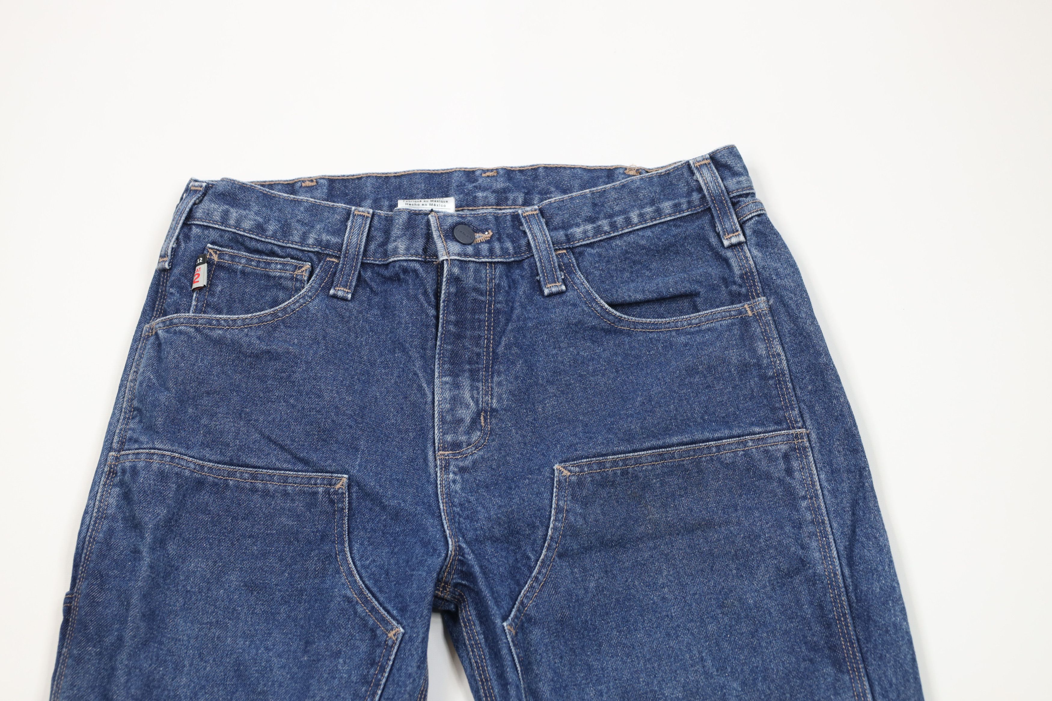 Carhartt × Vintage Vintage Y2K Carhartt FR Fire Flame Resistant Relaxed Jeans Size US 34 / EU 50 - 2 Thumbnail