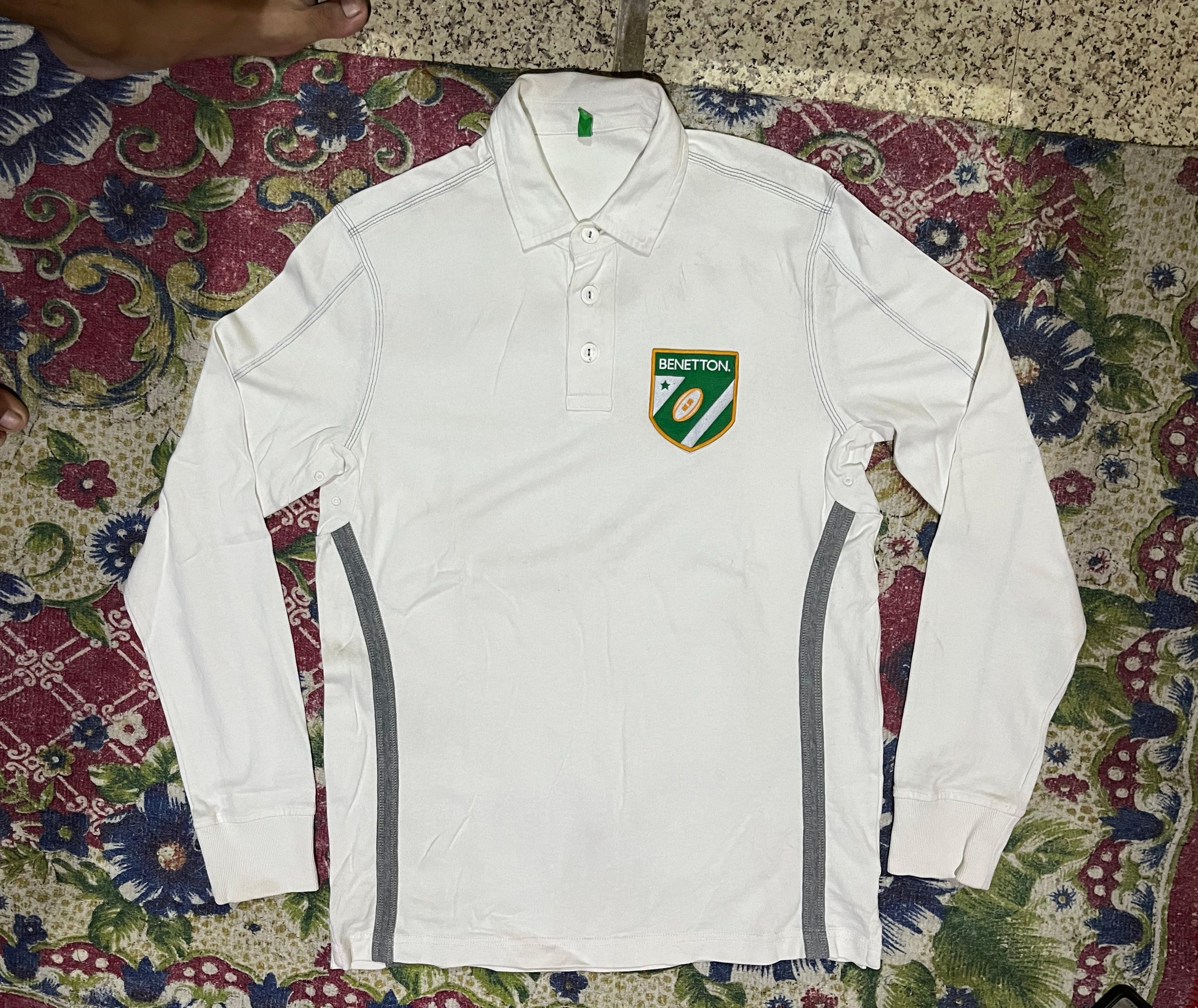 United Colors Of Benetton Benetton Rugby Treviso Polo Shirt Size US M / EU 48-50 / 2 - 1 Thumbnail