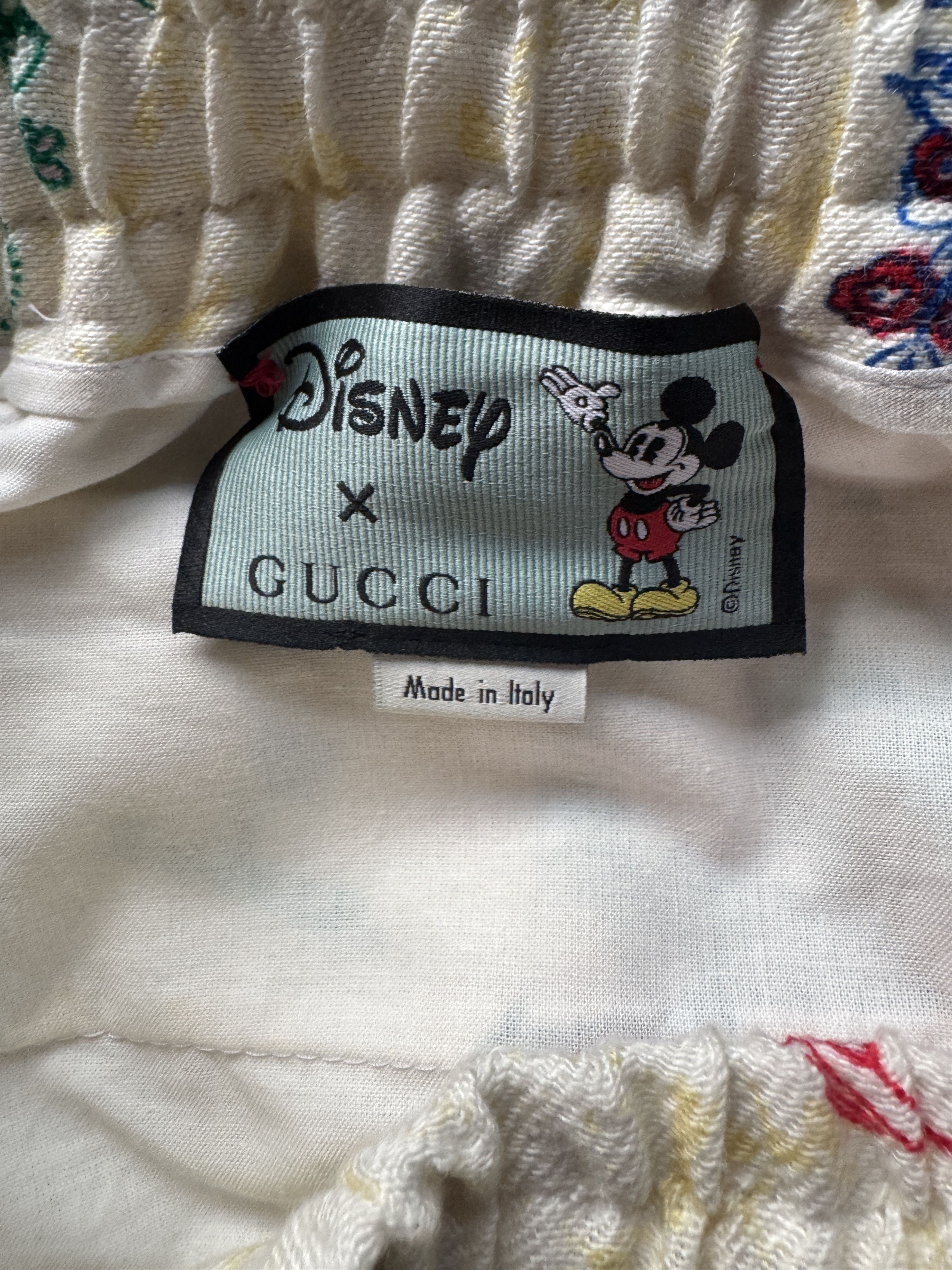 Disney × Gucci Linen Mickey Shorts Size US 32 / EU 48 - 15 Thumbnail
