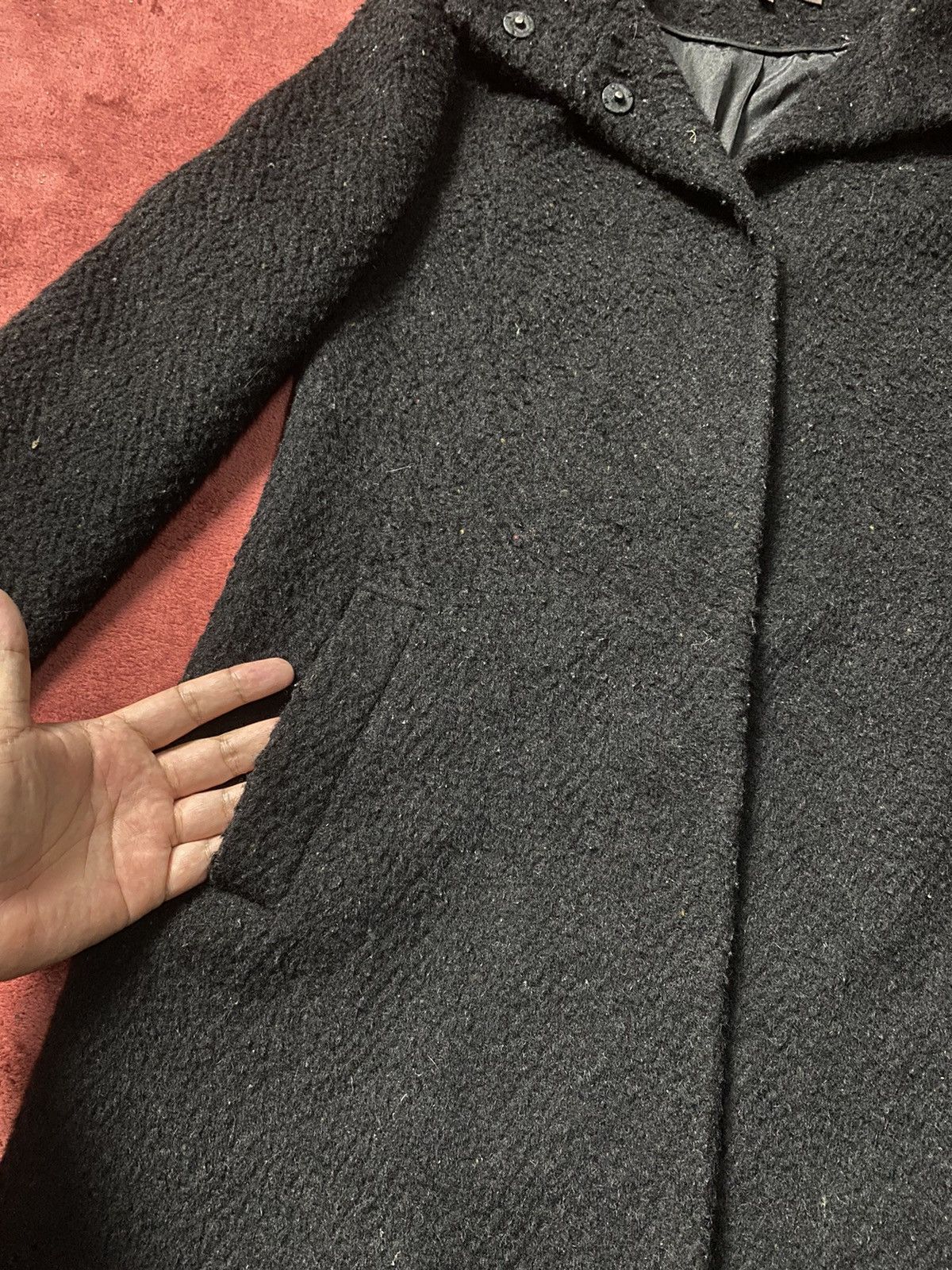 Designer × Max Mara Max Mara Wool Long Jacket Size M / US 6-8 / IT 42-44 - 4 Thumbnail