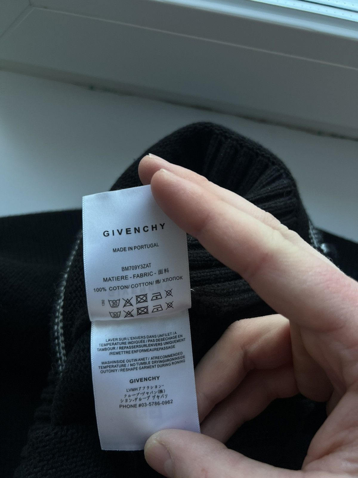 Givenchy GIVENCHY OVERSIZED KNITTED COTTON SWEATER HEAVYWEIGHT Size US M / EU 48-50 / 2 - 15 Thumbnail