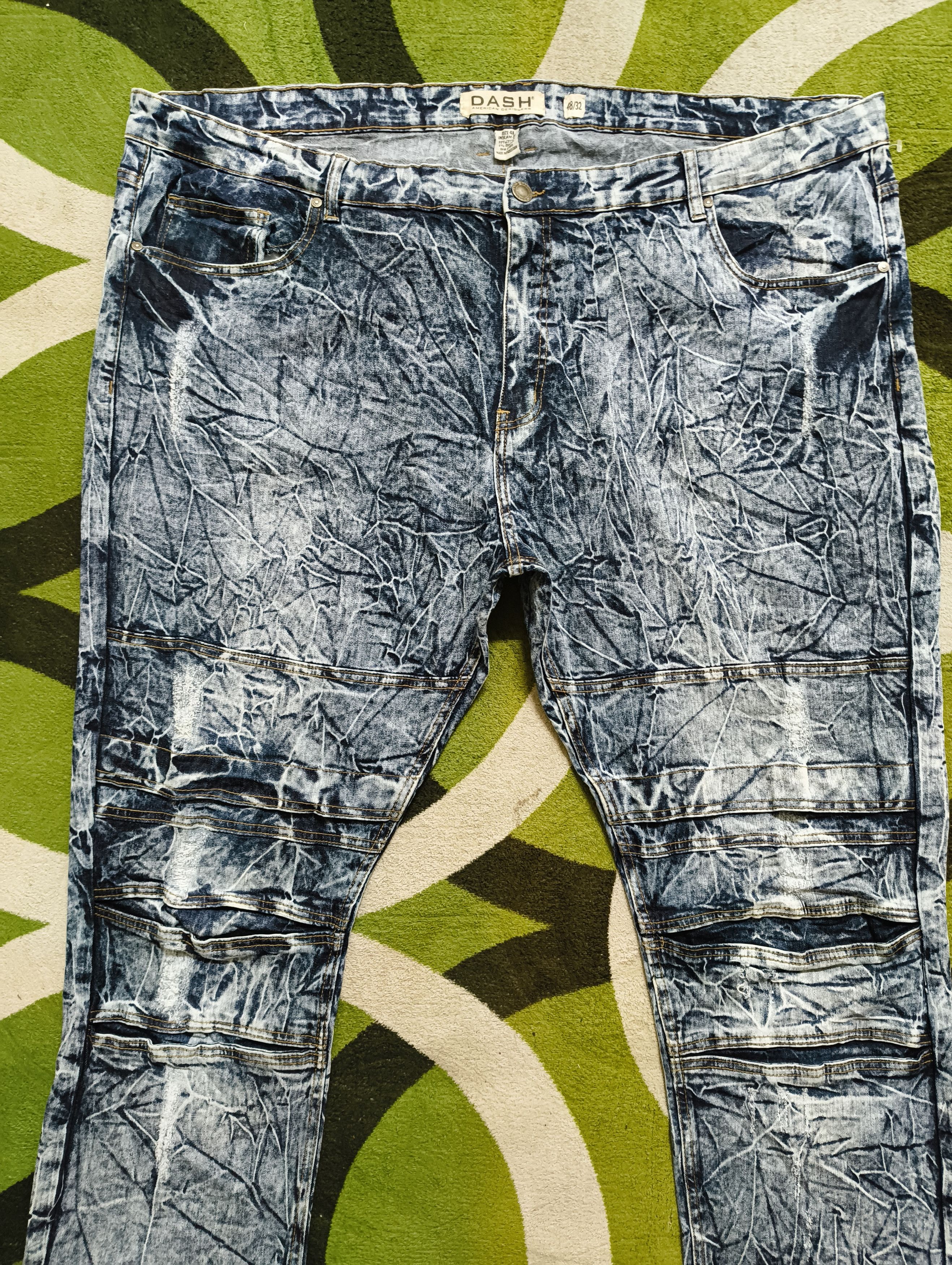 Other DASH BIKER JEANS BIG SIZE W48-50 Size US 44 / EU 60 - 2 Thumbnail