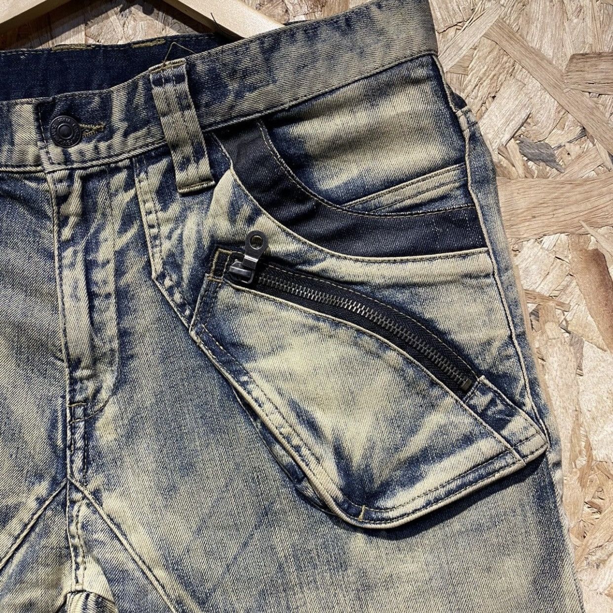Beauty Beast × Japanese Brand × PPFM PPFM Curve Denim Jeans Pants Size US 32 / EU 48 - 7 Thumbnail
