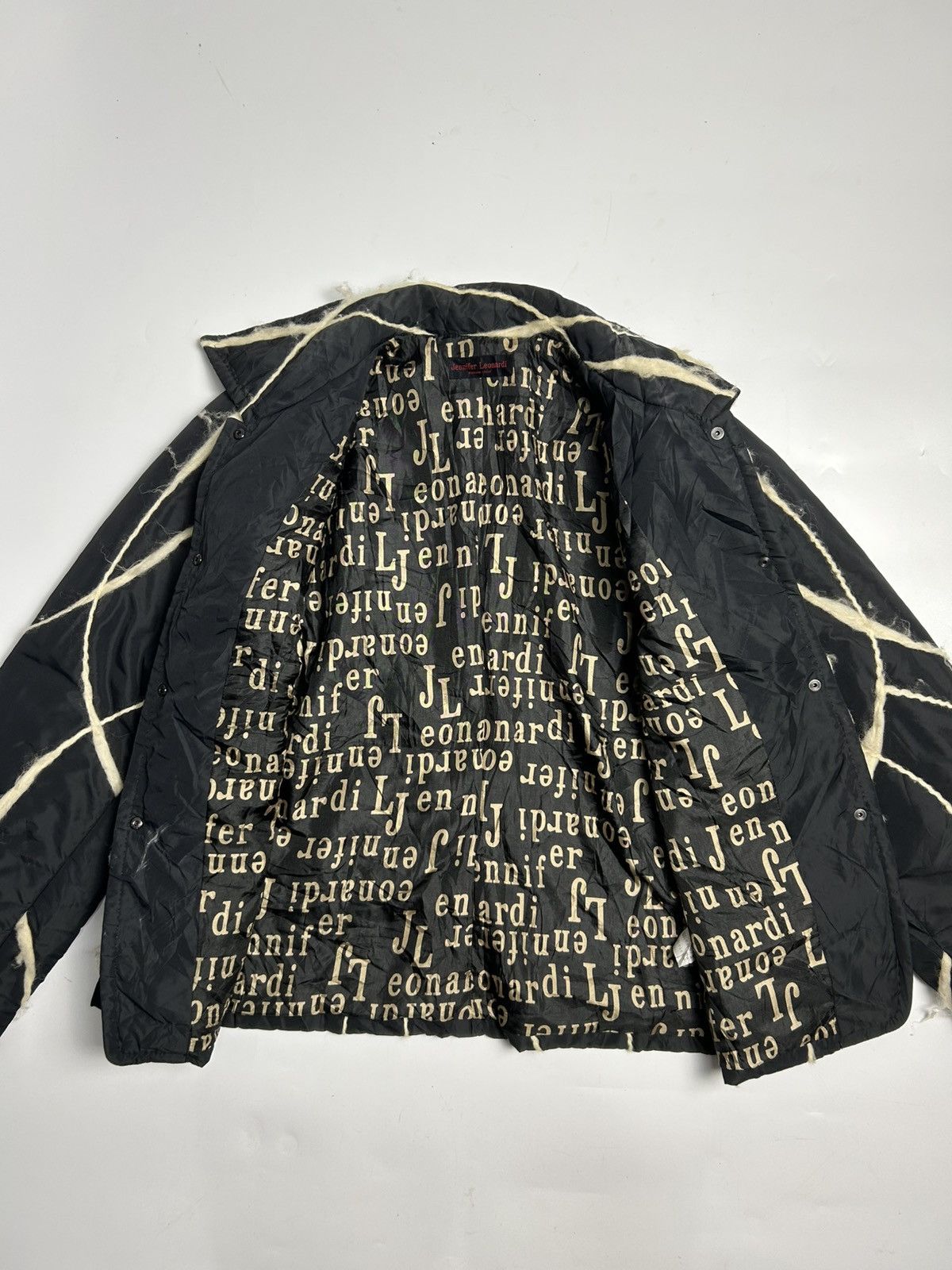 Designer × If Six Was Nine JENNIFER LEONARDI FIRENZE ITALY FASHION STYLE JACKET Size M / US 6-8 / IT 42-44 - 3 Thumbnail