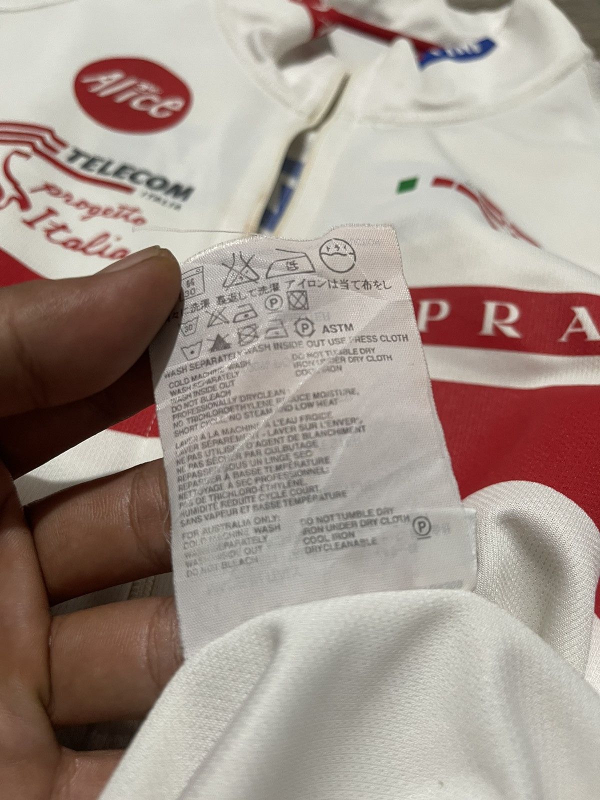 Prada 2007 Prada Luna Rossa Team Sailing Jersey Size US XL / EU 56 / 4 - 9 Thumbnail