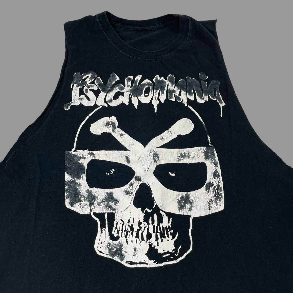 Band Tees × Vintage Vintage y2k psychomania faded band tee Size US L / EU 52-54 / 3 - 2 Thumbnail