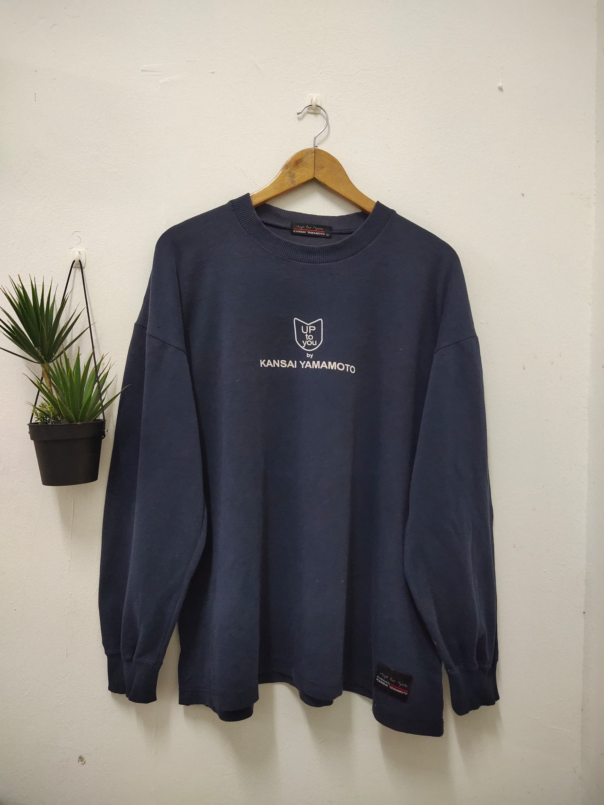 Japanese Brand Vintage Kansai Yamamoto Up to you Distressed true vintage Size US XL / EU 56 / 4 - 2 Thumbnail