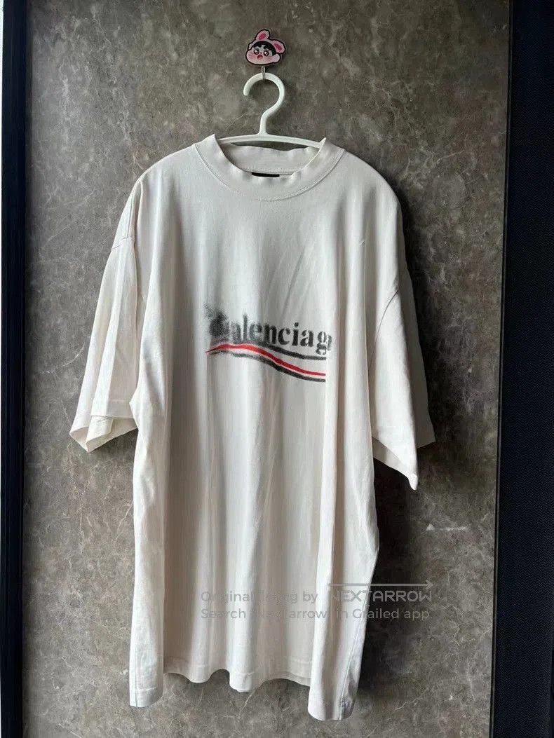Balenciaga Balenciaga Coke Print Short Sleeve Tee. Size US S / EU 44-46 / 1 - 1 Thumbnail