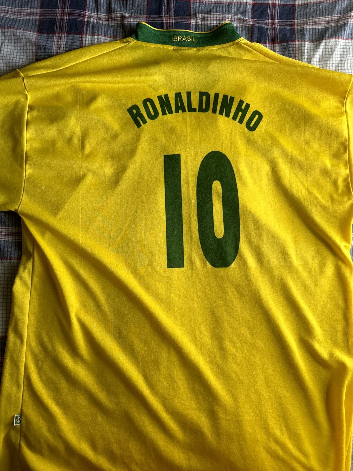 Other Brazil Ronaldoho (10) Jersey Size US XL / EU 56 / 4 - 3 Thumbnail
