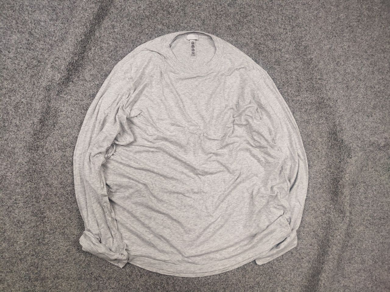 Le Grande Bleu (L.G.B.) Skims By Kylie Jenner Cotton Regular Fit Long Sleeve T Shirt Size US XL / EU 56 / 4 - 1 Thumbnail