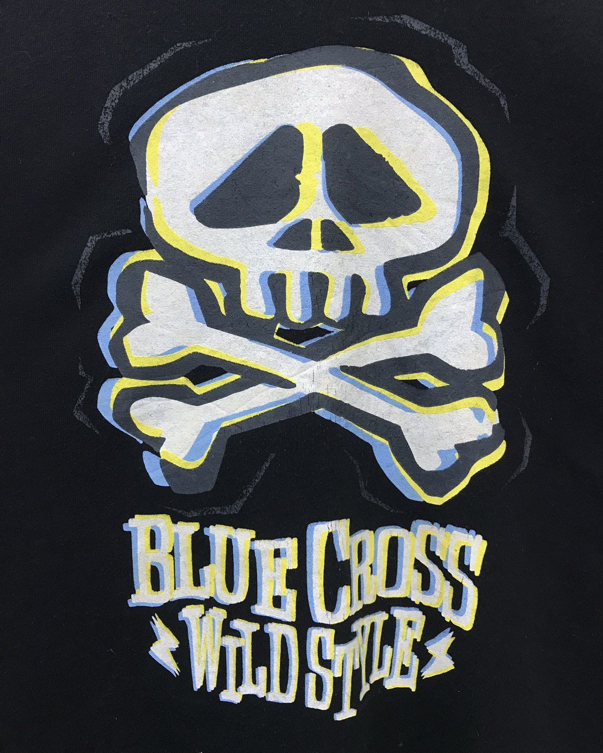 Vintage Vintage Blue Cross Wild Style Shirt Size US L / EU 52-54 / 3 - 3 Thumbnail
