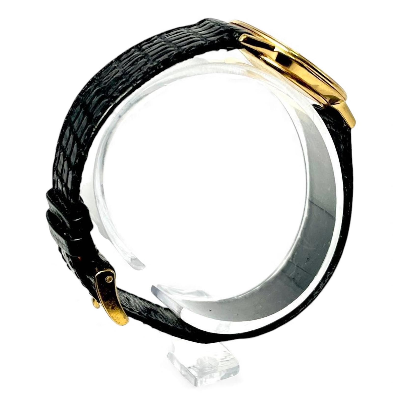 Gucci Gucci - Classic Mens Gold Tone Roman Numeral Watch Size ONE SIZE - 5 Thumbnail