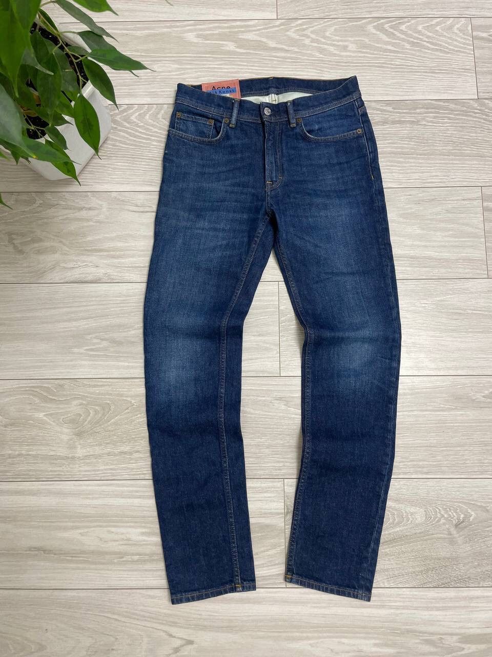 Acne Studios × Japanese Brand × Vintage Acne Studios Bla Konst Skinny Denim Jeans Y2K Size US 30 / EU 46 - 2 Thumbnail
