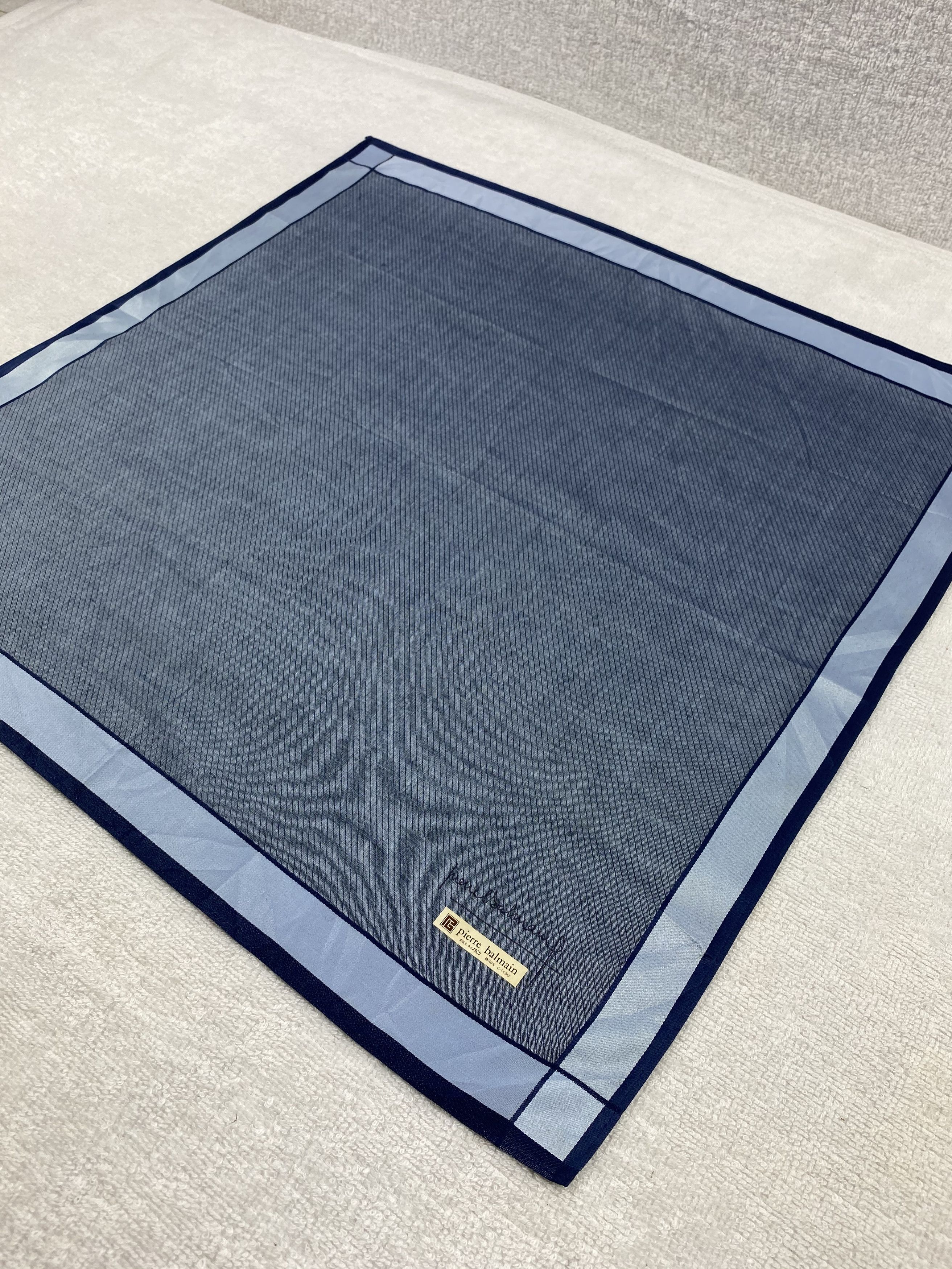 Pierre Balmain × Vintage Pierre Balmain Handkerchief / Bandana / Neckerchief Size ONE SIZE - 4 Thumbnail