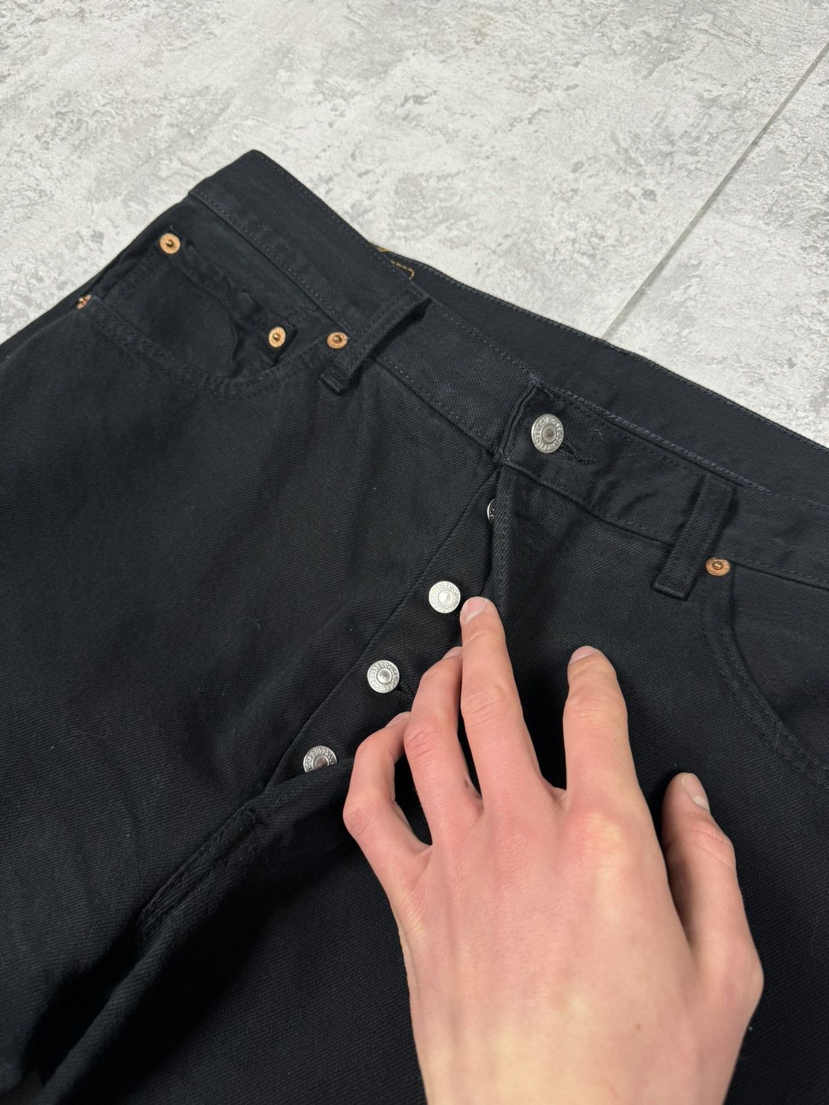 Levi's Levi's 501 Black Jeans W36 L32 Size US 36 / EU 52 - 12 Thumbnail