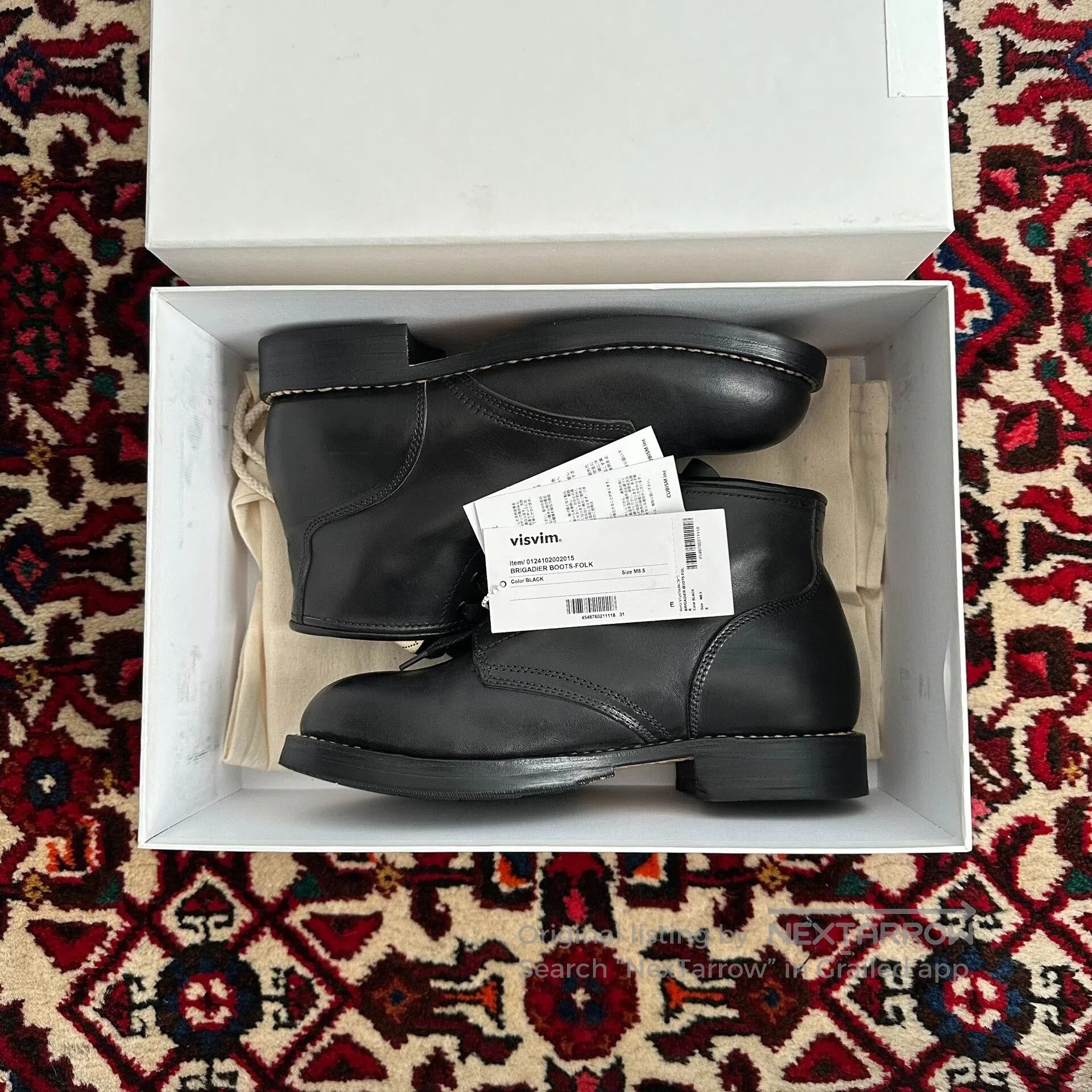 Visvim visvim brigadier boots size 8.5. Size US 8.5 / EU 41-42 - 1 Thumbnail