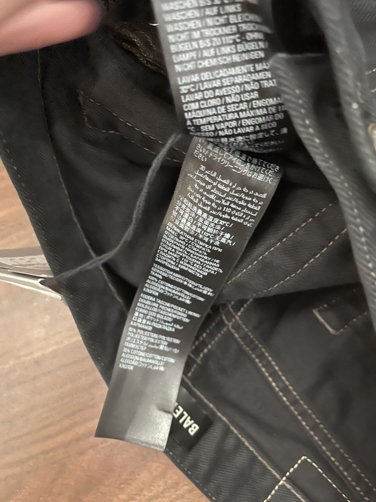 Balenciaga Super Fitted Jeans Size US 30 / EU 46 - 11 Thumbnail