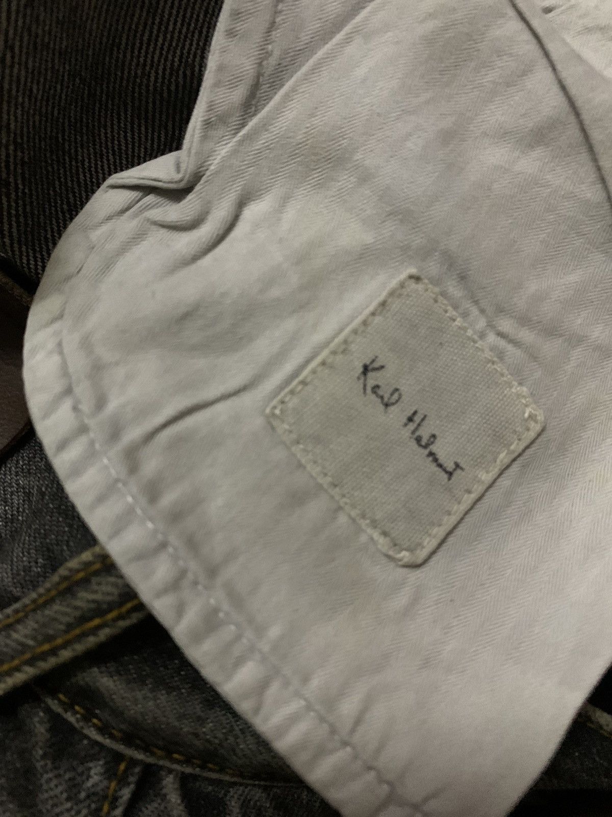 Karl Helmut 💥Vintage Karl Helmut Patchwork Denim Size US 30 / EU 46 - 9 Thumbnail