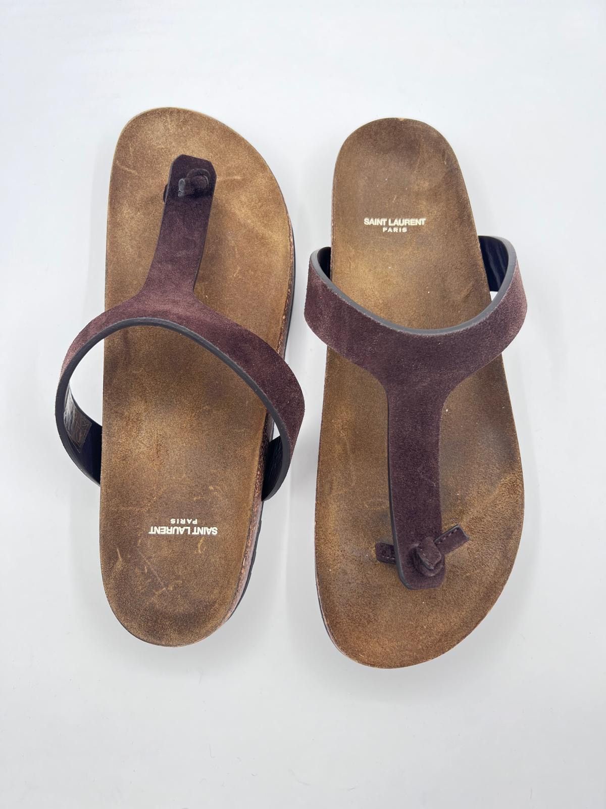Saint Laurent Paris New Saint Laurent Fabrice men sandals IT43.5/US 10.5/UK 9.5 Size US 10.5 / EU 43-44 - 10 Thumbnail
