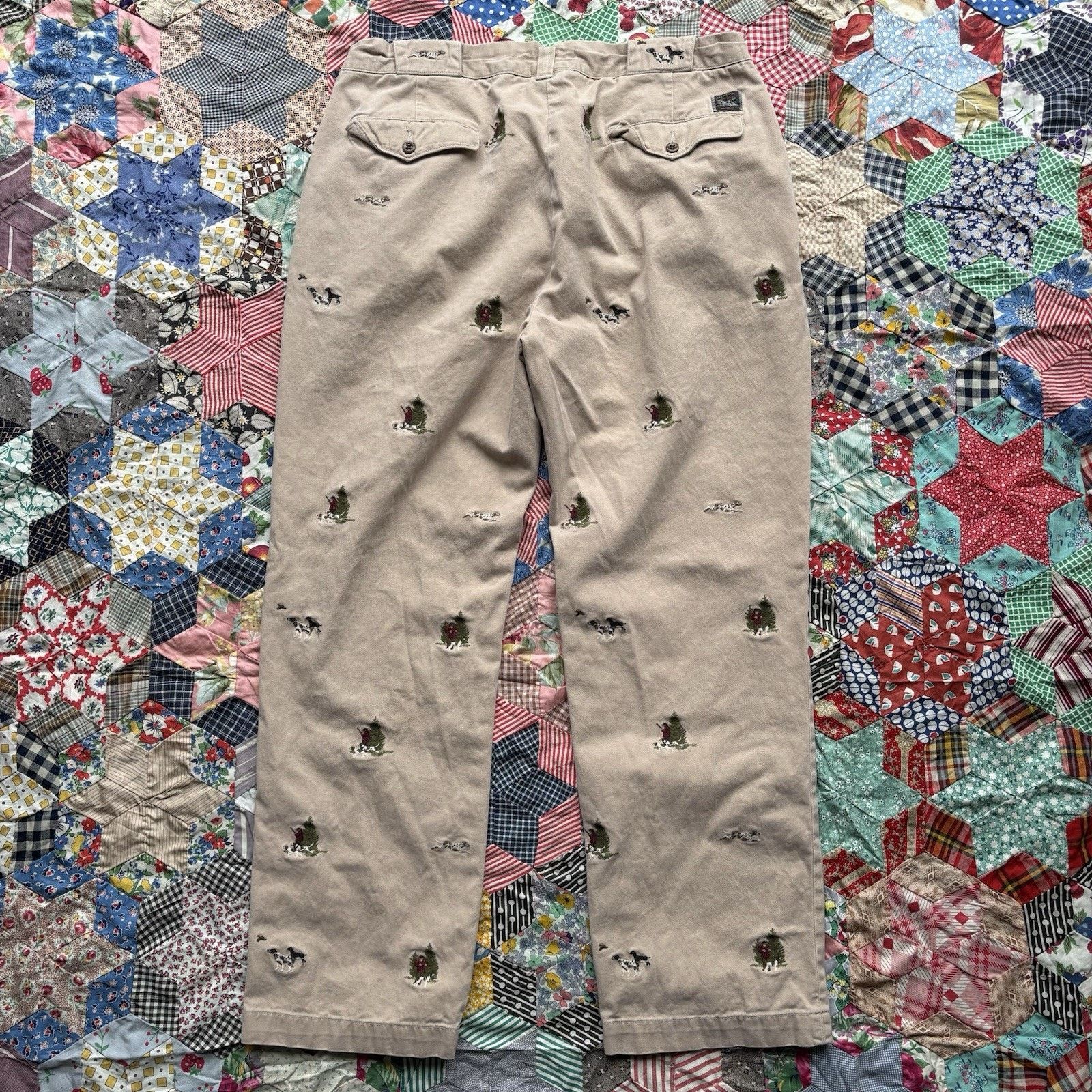 Ralph Lauren Vintage Polo Ralph Lauren Outdoorsman Pants 36 X 32 Size US 36 / EU 52 - 1 Thumbnail