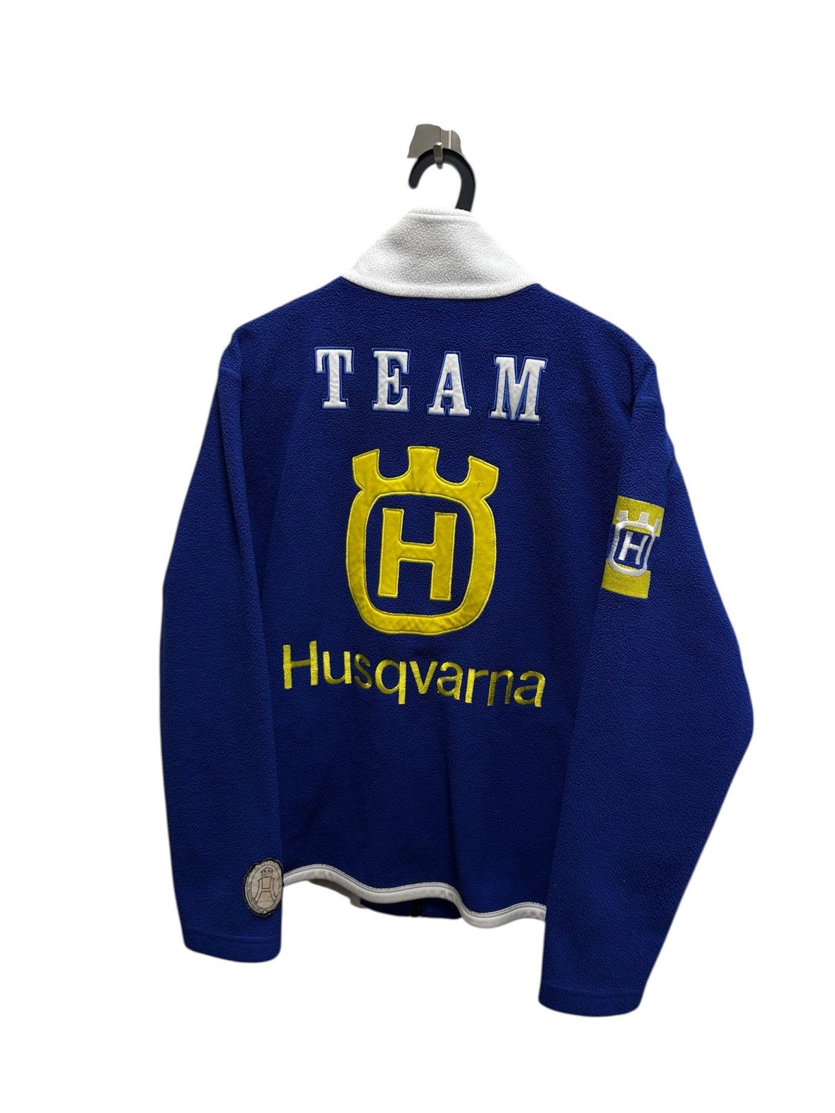 Vintage Husqvarna Racing Fleece Jacket Team KTM Promo Y2K Size US M / EU 48-50 / 2 - 1 Thumbnail
