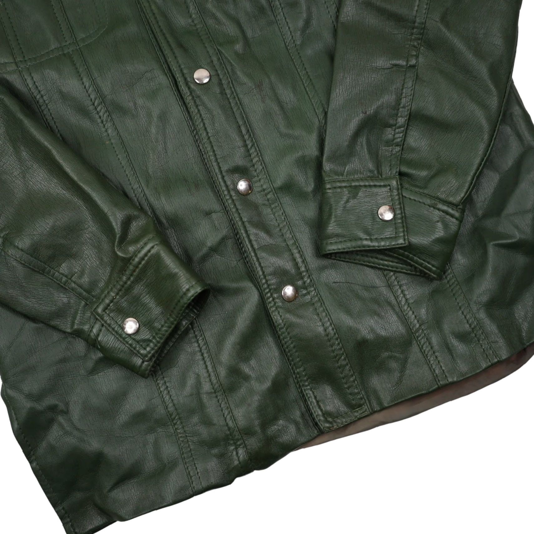 Vintage VINTAGE Brigadier Halco Jacket PVC Green M Mens Size US M / EU 48-50 / 2 - 3 Thumbnail