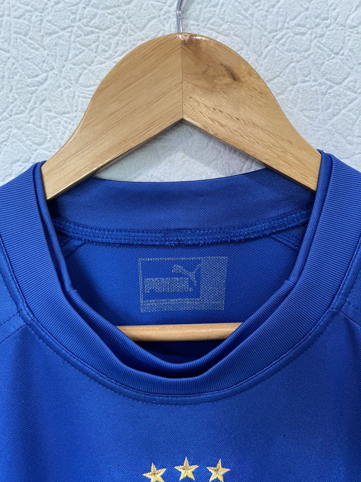 Puma Italy Puma 2004 Home Kit Soccer Jersey Football Shirt Italia Size US L / EU 52-54 / 3 - 3 Thumbnail