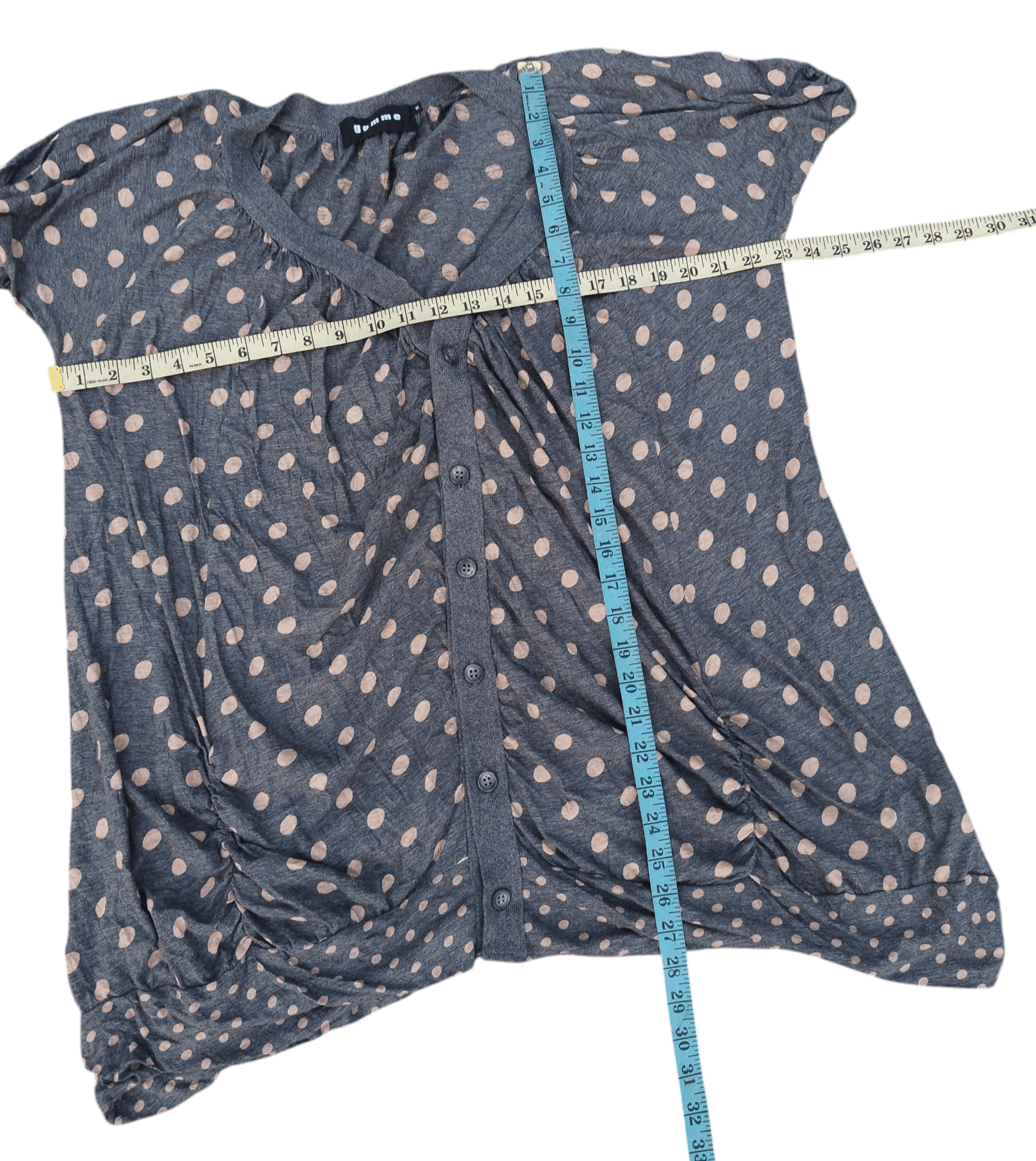 gomme Gomme polkadot t-shirt Size M / US 6-8 / IT 42-44 - 7 Thumbnail