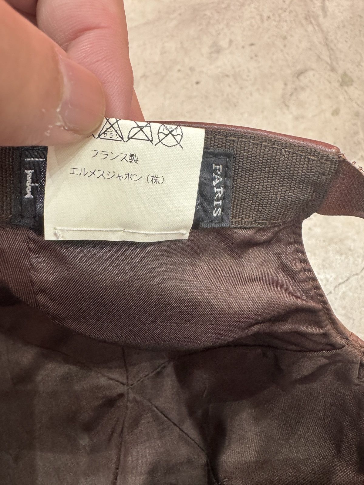 Hermes × Vintage Vintage Chapeaux Motsch pour Hermes cap vtg Rare luxury Size ONE SIZE - 6 Thumbnail