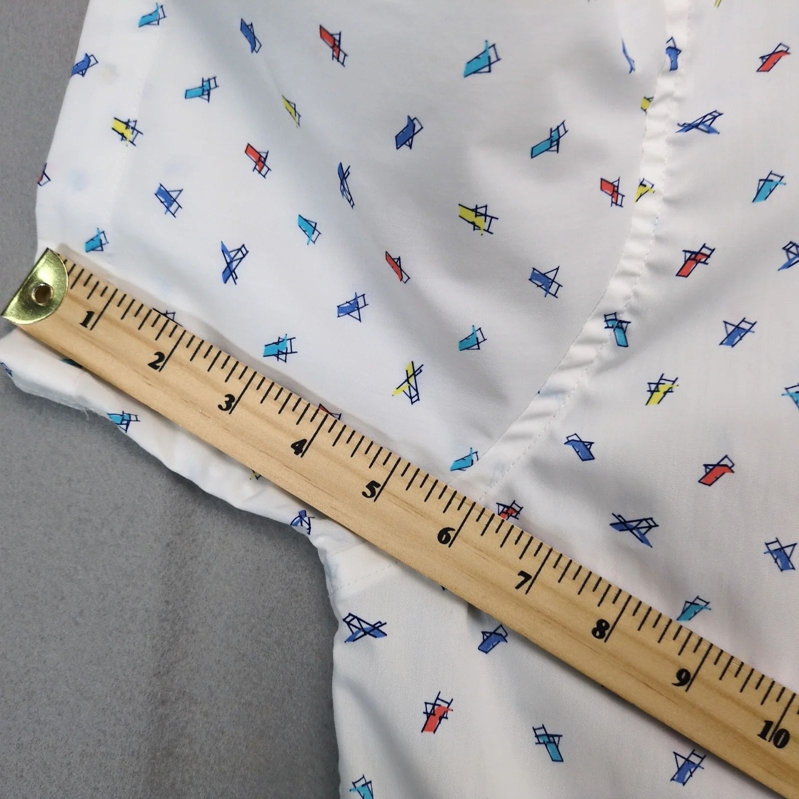 Izod Izod Retro Beach Chair Print Button Down Shirt Men's L Size US L / EU 52-54 / 3 - 4 Thumbnail