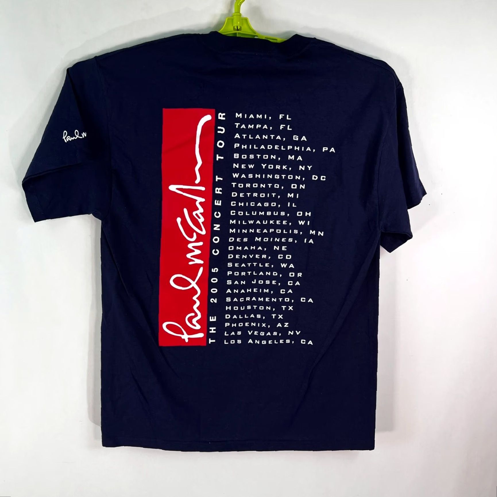 Vintage VINTAGE Paul McCarthy 2005 The Tour US T-Shirt Size M Blue Graphic Print Mens Size US M / EU 48-50 / 2 - 2 Thumbnail