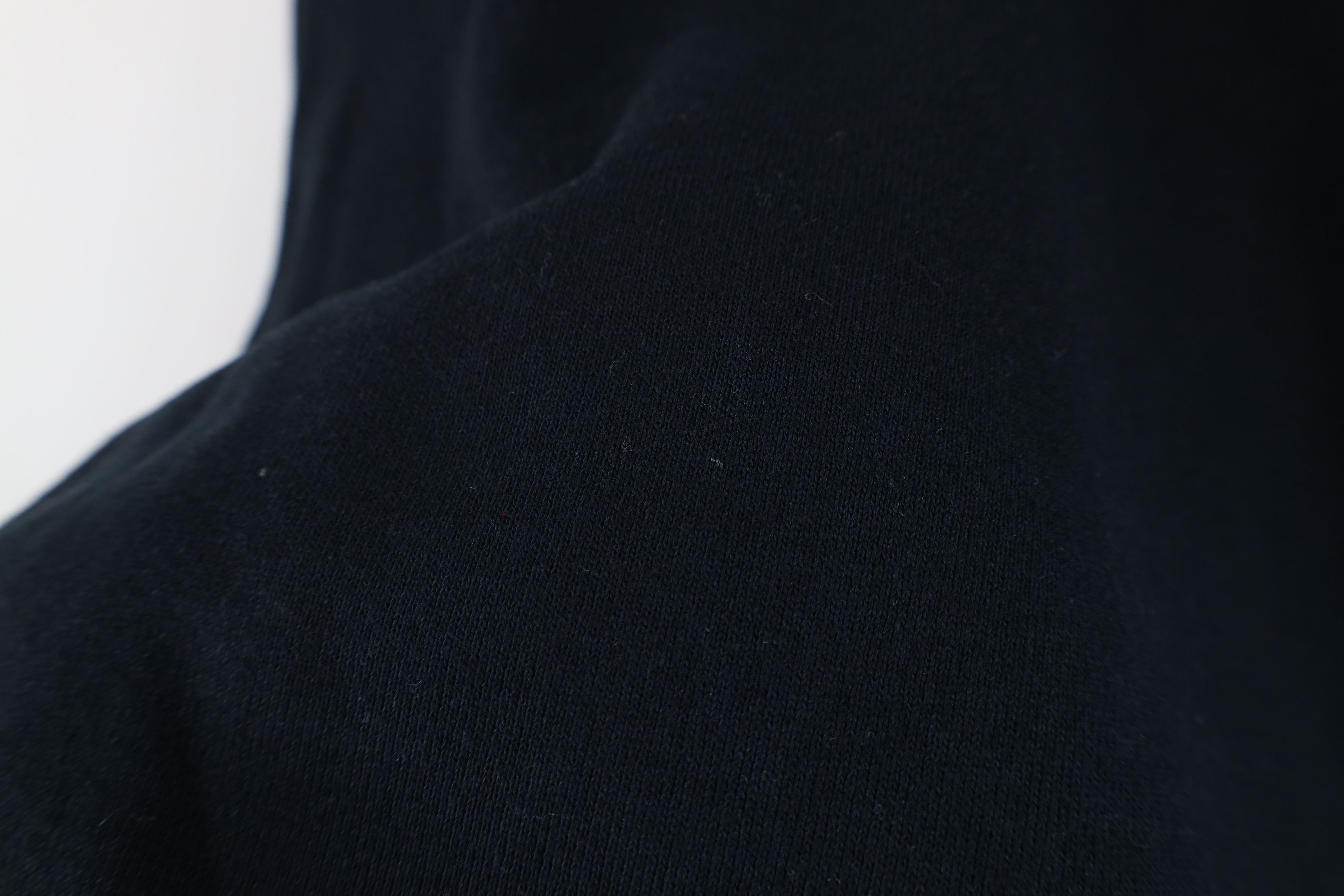 Vintage Vintage 90s Streetwear Blank Heavy Crewneck Sweatshirt Black Size US M / EU 48-50 / 2 - 6 Thumbnail
