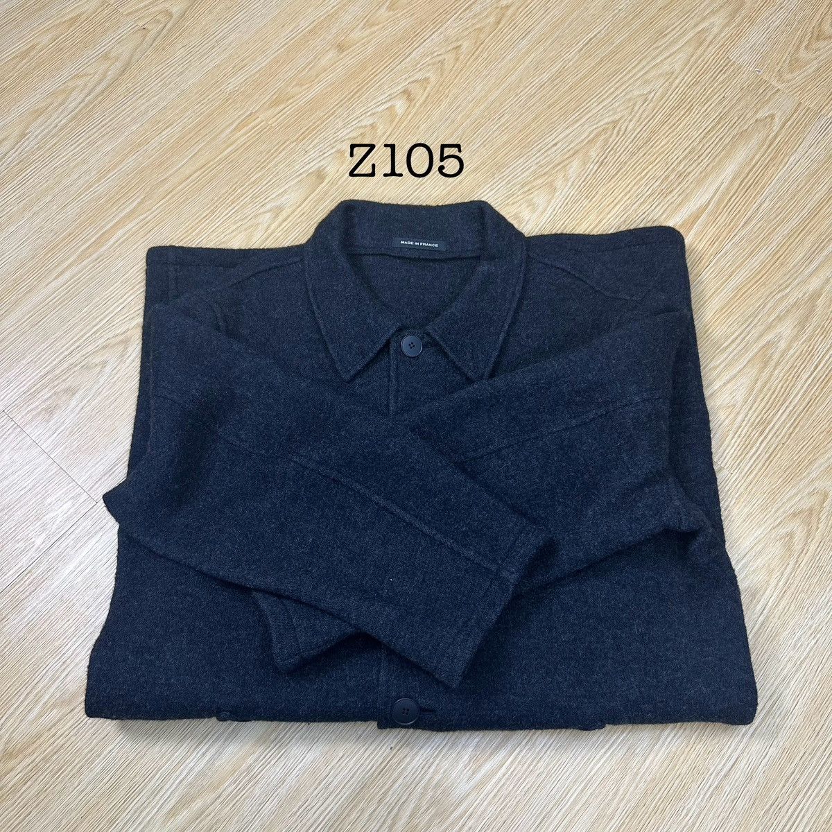 agnes b. Agnes B France Wool Long Designer Coat Z105 Size US L / EU 52-54 / 3 - 14 Thumbnail
