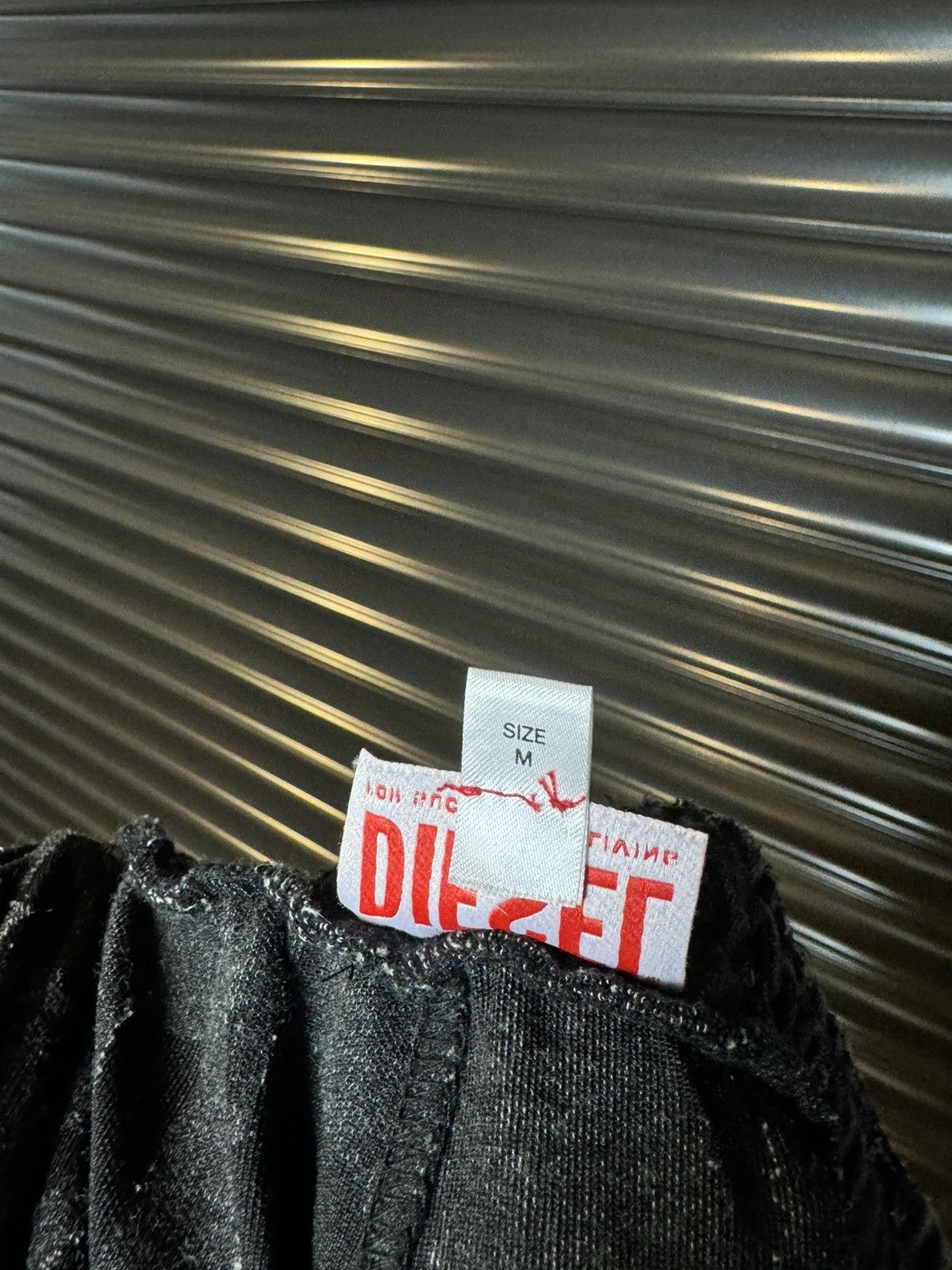 Diesel Diesel Black Burnout Camo Track Sweatpants - Medium Size US 30 / EU 46 - 13 Thumbnail